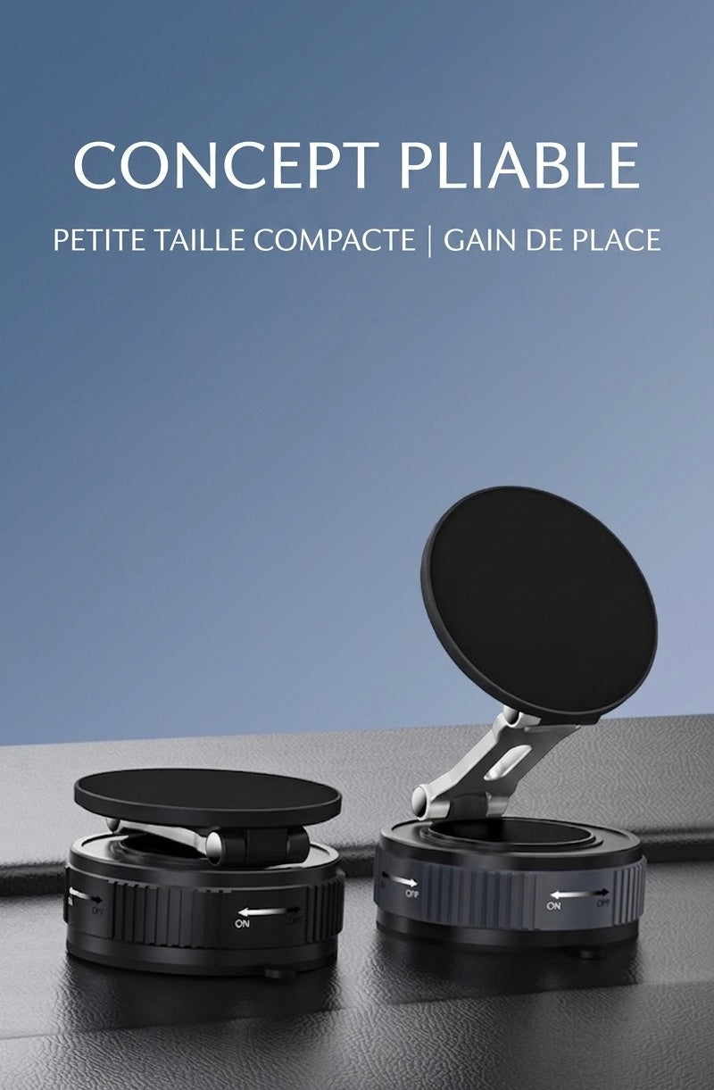 Support Téléphone Magnétique Pliable VEXO™ – Rotation 360°