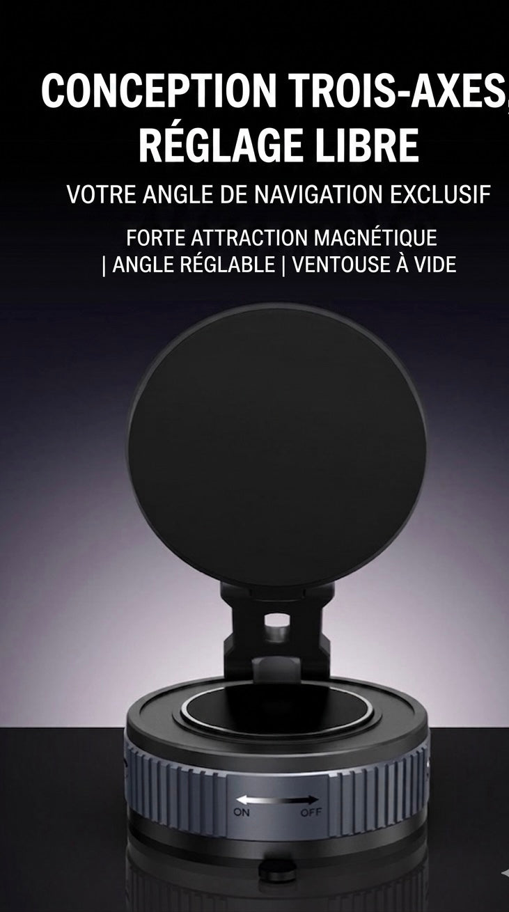 Support Téléphone Magnétique Pliable VEXO™ – Rotation 360°